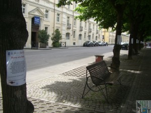 I viali di piazza Vittorio rivestiti di poesia
