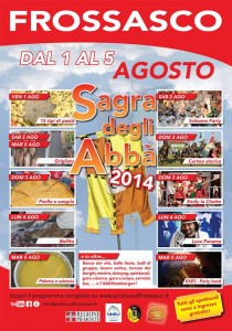 sagra degli abbà 2014 frossasco