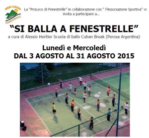 balla a fenestrelle